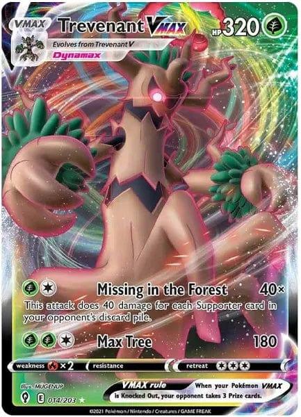 014/203 - Trevenant Vmax - Evolving Skies - Pokemon TCG - JamiesTradingCards