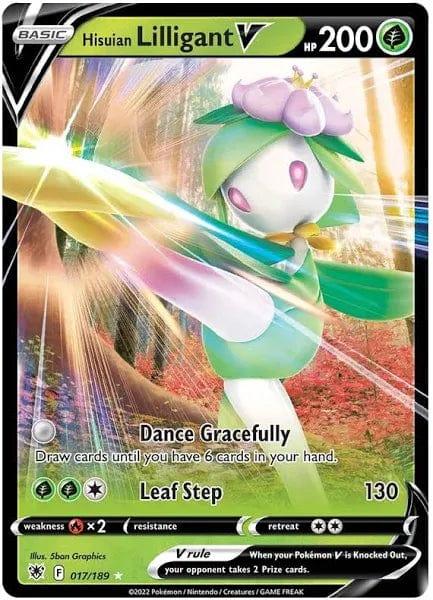 017/189 - Hisuian Lilligant V - Astral Radiance - Pokemon TCG - JamiesTradingCards