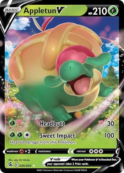 026/264 - Appletun V - Fusion Strike - Pokemon TCG - JamiesTradingCards