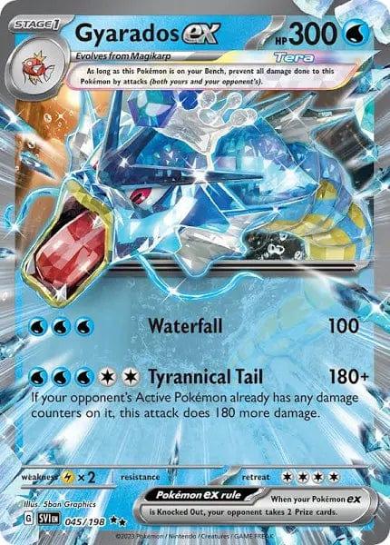 045/198 - Gyarados Ex - Scarlet & Violet - Pokemon TCG - JamiesTradingCards