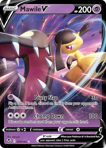 070/195 - Mawile V - Silver Tempest - Pokemon TCG - JamiesTradingCards
