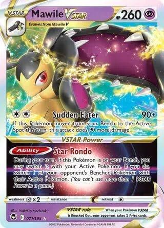 071/195 - Mawile Vstar - Silver Tempest - Pokemon TCG - JamiesTradingCards