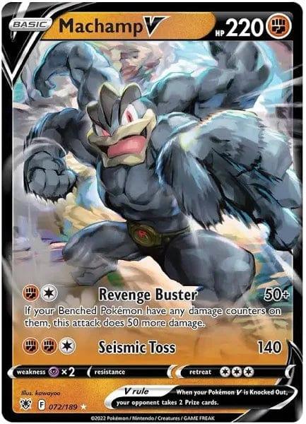 072/189 - Machamp V - Astral Radiance - Pokemon TCG - JamiesTradingCards