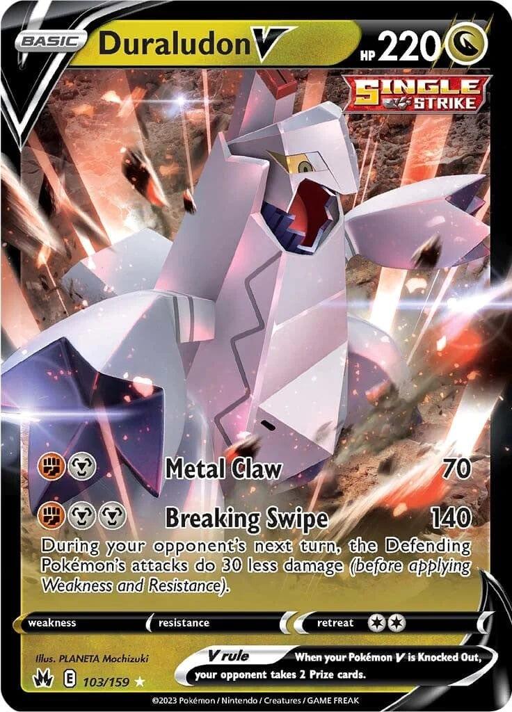 103/159 - Duraludon V - Crown Zenith - Pokemon TCG - JamiesTradingCards