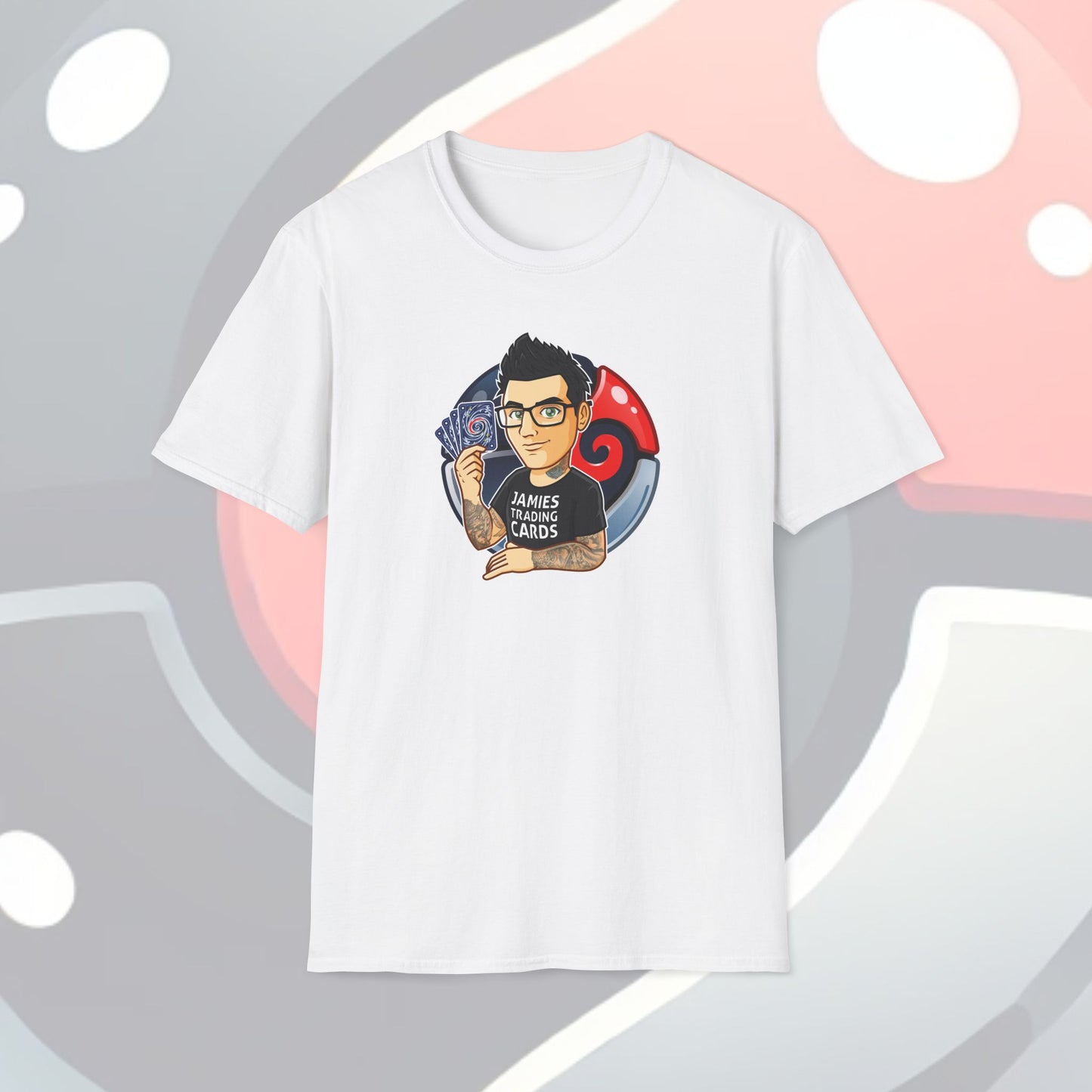 Jamie’s Trading Cards Official Logo Adults Unisex Tee - Jamie's Trading Cards