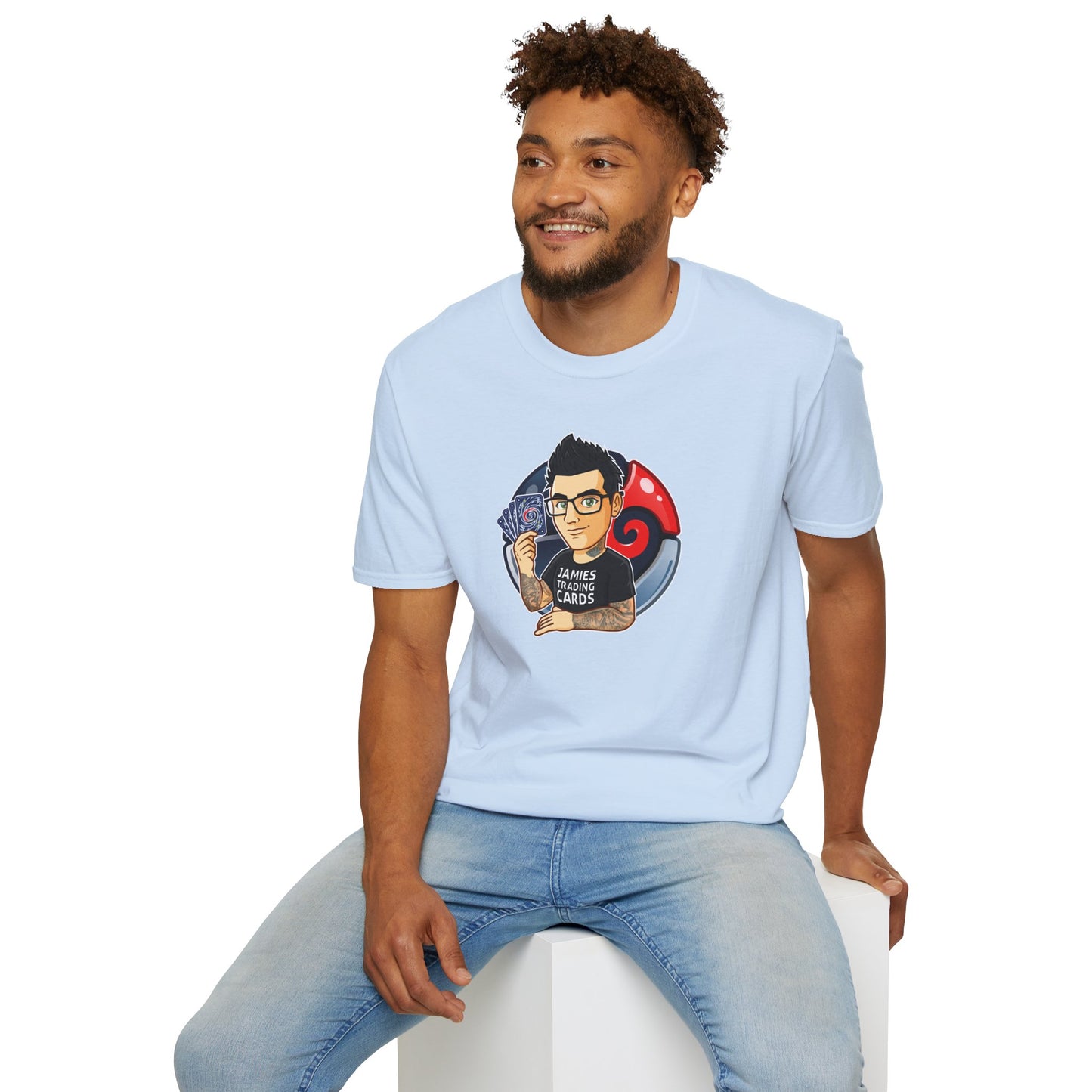 Jamie’s Trading Cards Official Logo Adults Unisex Tee - Jamie's Trading Cards