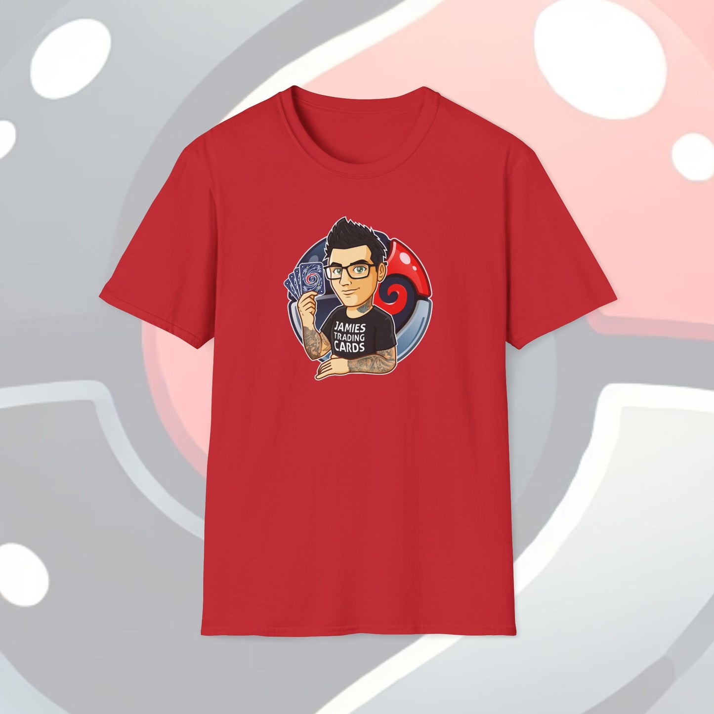 Jamie’s Trading Cards Official Logo Adults Unisex Tee - Jamie's Trading Cards