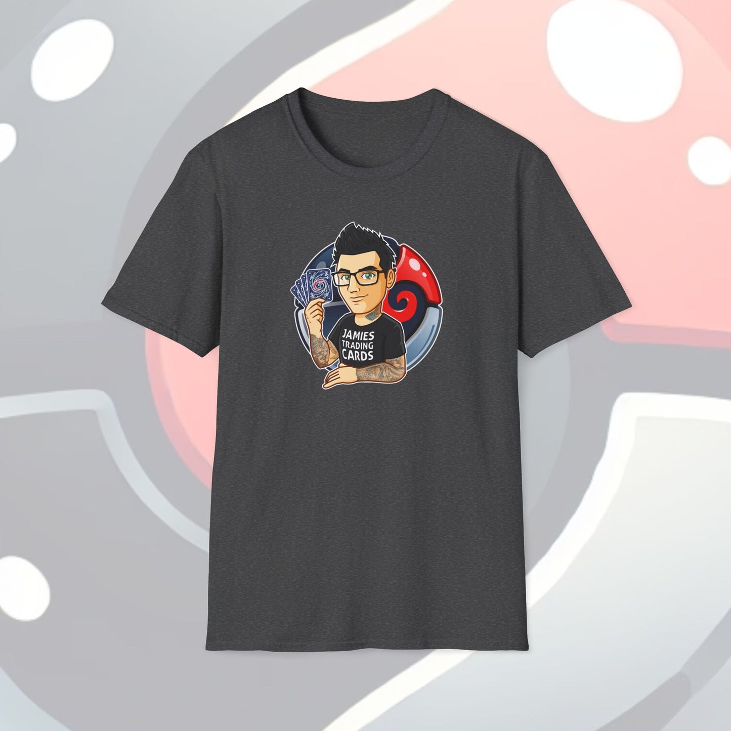 Jamie’s Trading Cards Official Logo Adults Unisex Tee - Jamie's Trading Cards