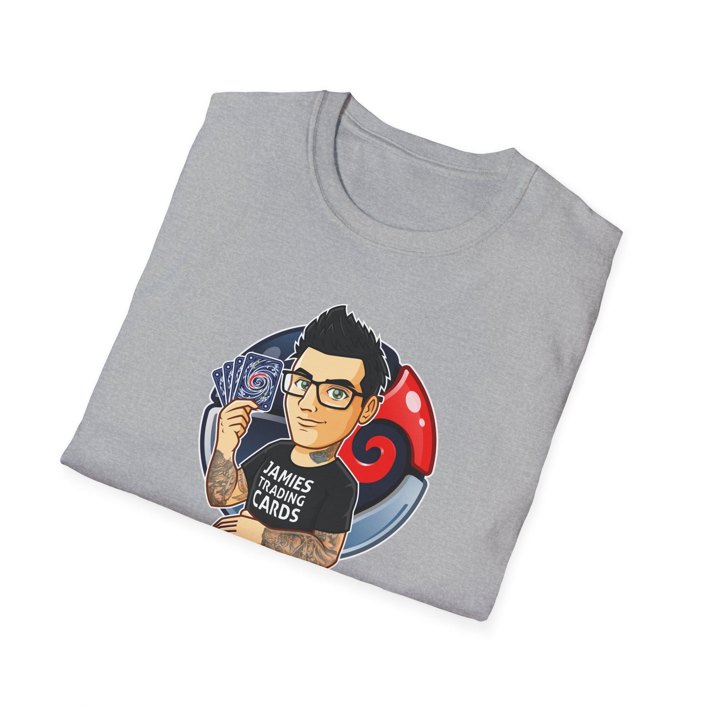 Jamie’s Trading Cards Official Logo Adults Unisex Tee - Jamie's Trading Cards