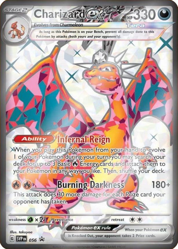 Charizard EX 056 Black Star Promo - Scarlet & Violet - Pokemon TCG