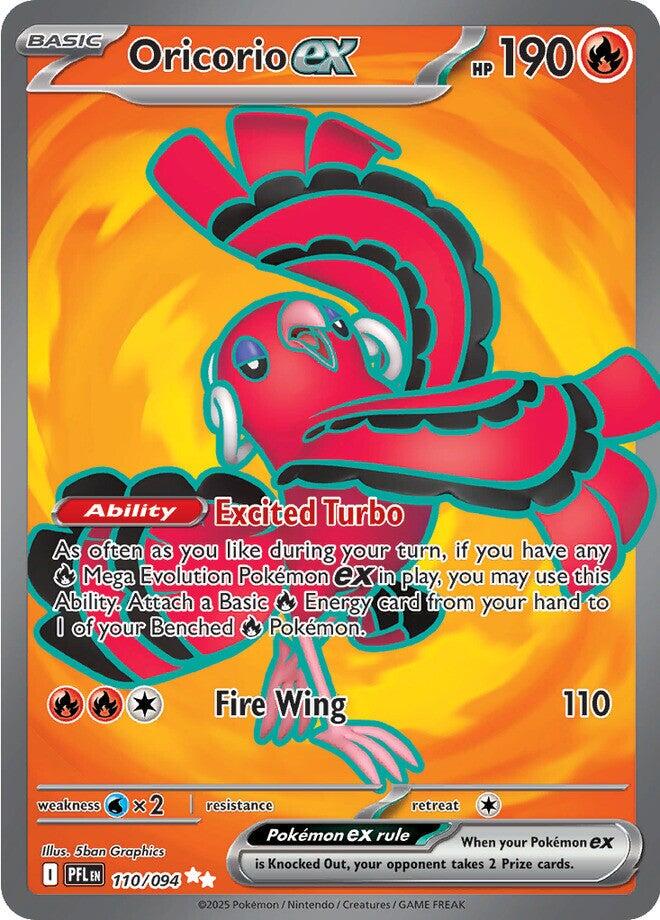 110/094 - Oricorio Ex - Phantasmal Flames - Pokemon TCG