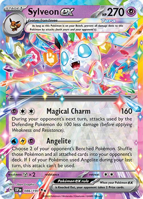 086/191 - Sylveon Ex - Surging Sparks - Pokemon TCG