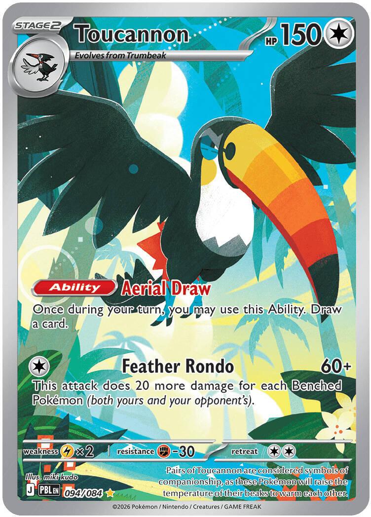 094/084 - Toucannon - Pitch Black - Pokemon TCG
