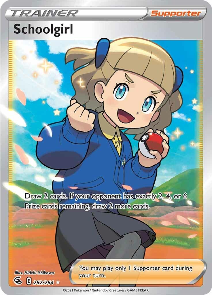 262/264 - Schoolgirl - Fusion Strike - Pokemon TCG
