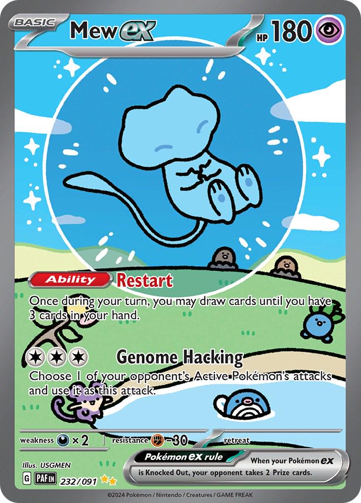219/091 - Mew Ex - Paldean Fates - Pokemon TCG