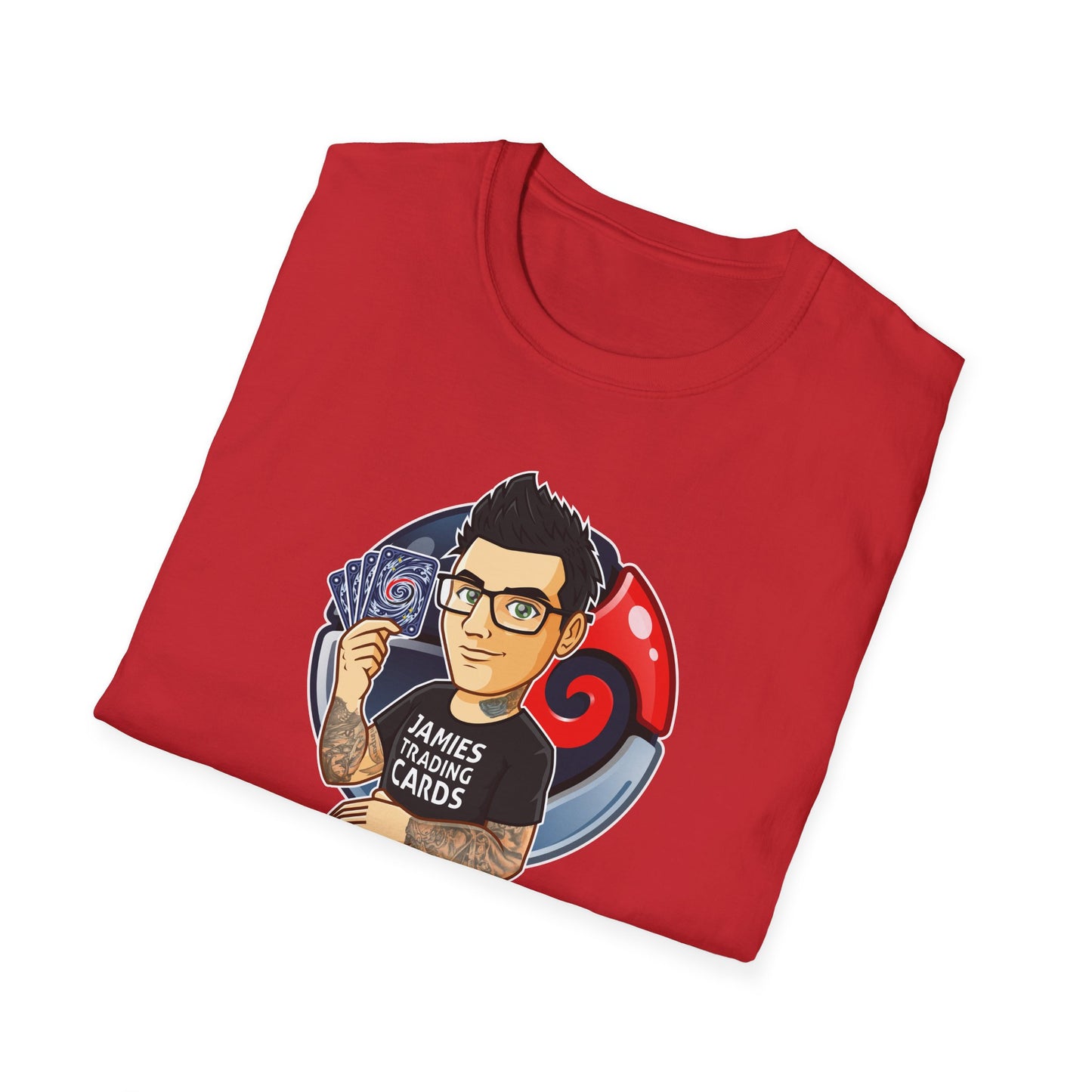 Jamie’s Trading Cards Official Logo Adults Unisex Tee - Jamie's Trading Cards