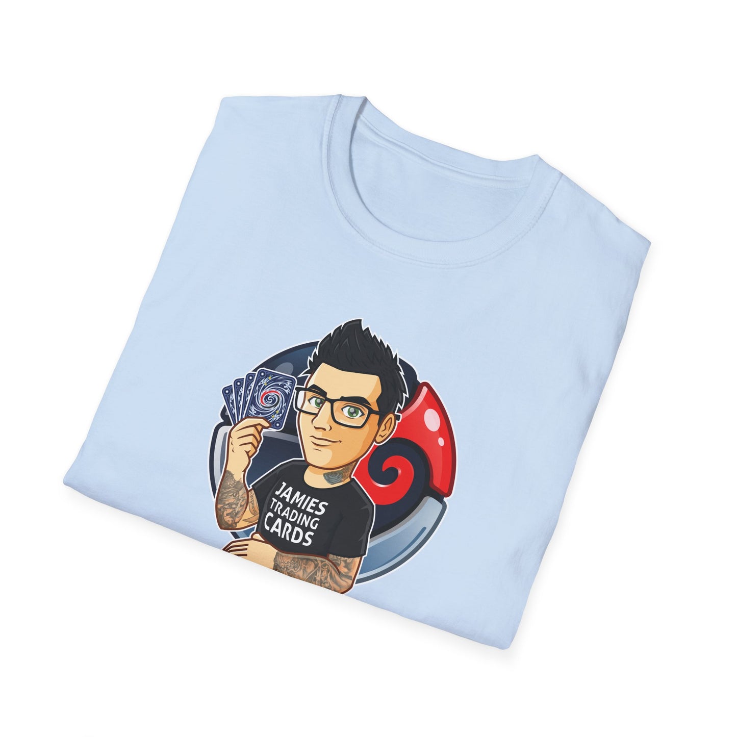 Jamie’s Trading Cards Official Logo Adults Unisex Tee - Jamie's Trading Cards