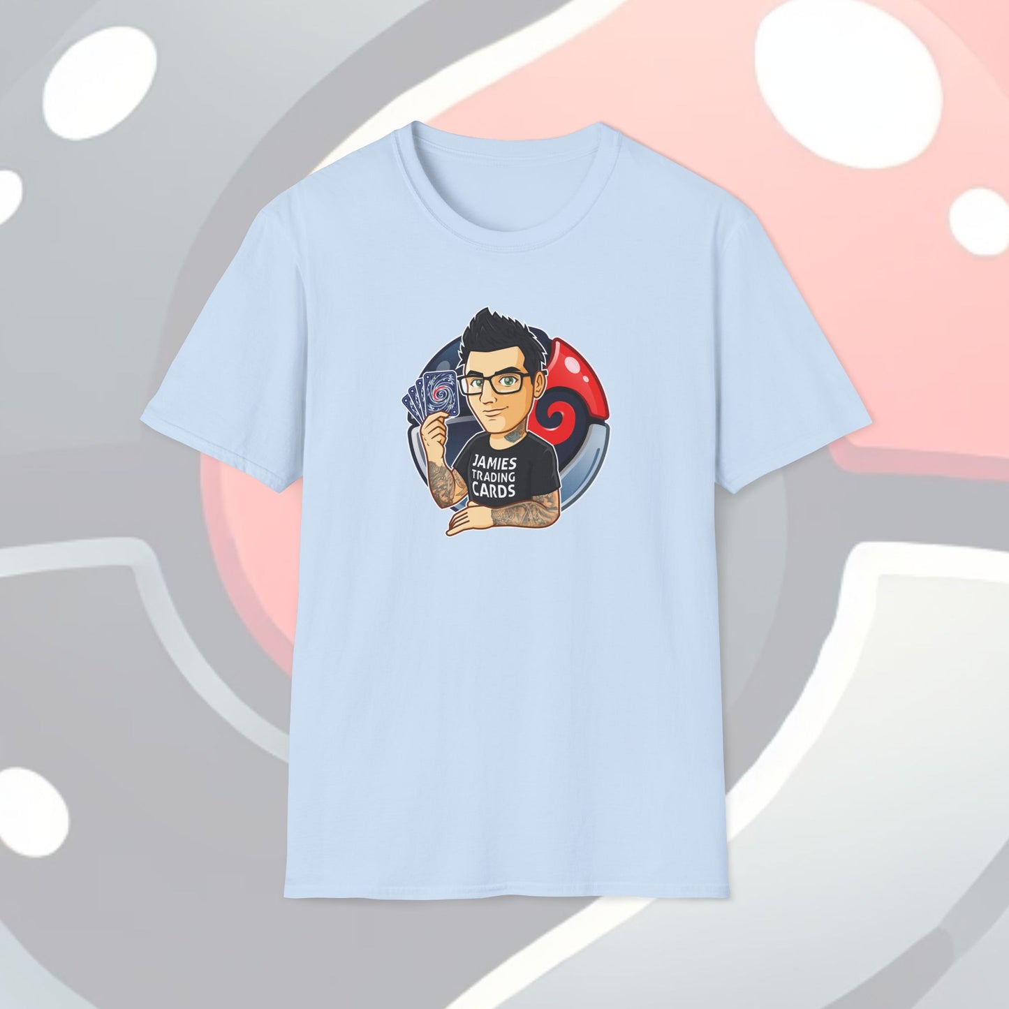 Jamie’s Trading Cards Official Logo Adults Unisex Tee - Jamie's Trading Cards