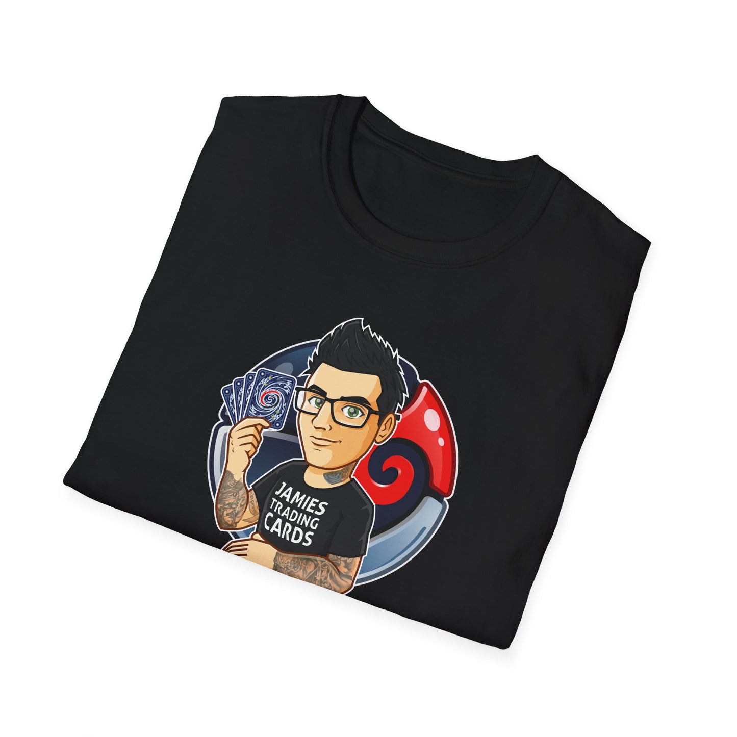 Jamie’s Trading Cards Official Logo Adults Unisex Tee - Jamie's Trading Cards