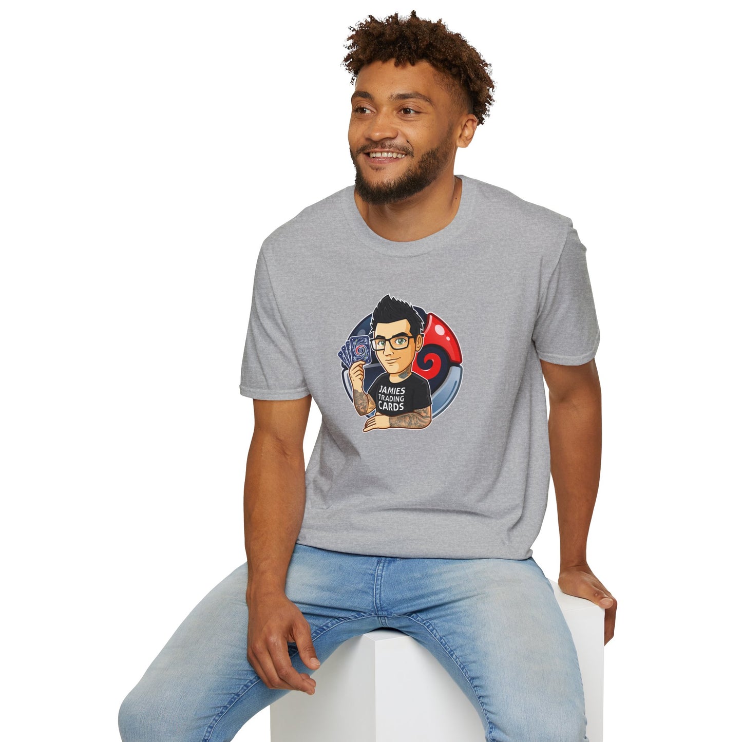 Jamie’s Trading Cards Official Logo Adults Unisex Tee - Jamie's Trading Cards