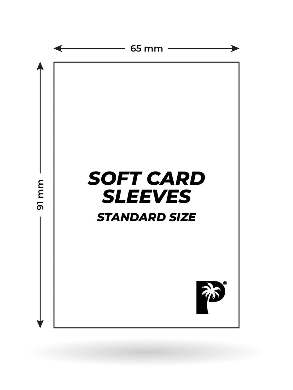 Palms Off Gaming Soft Card Sleeves - 100 Pack