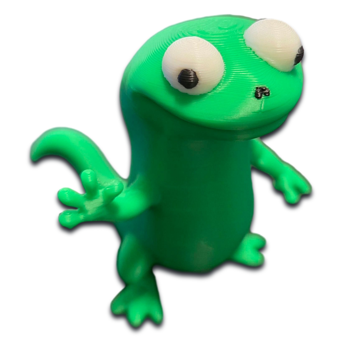 Green Lizard 3D Print