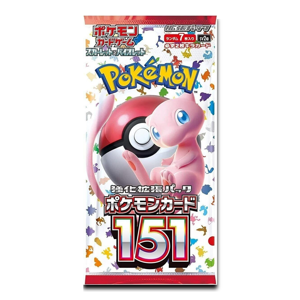 151 SV2A Booster Pack - Japanese Pokemon TCG