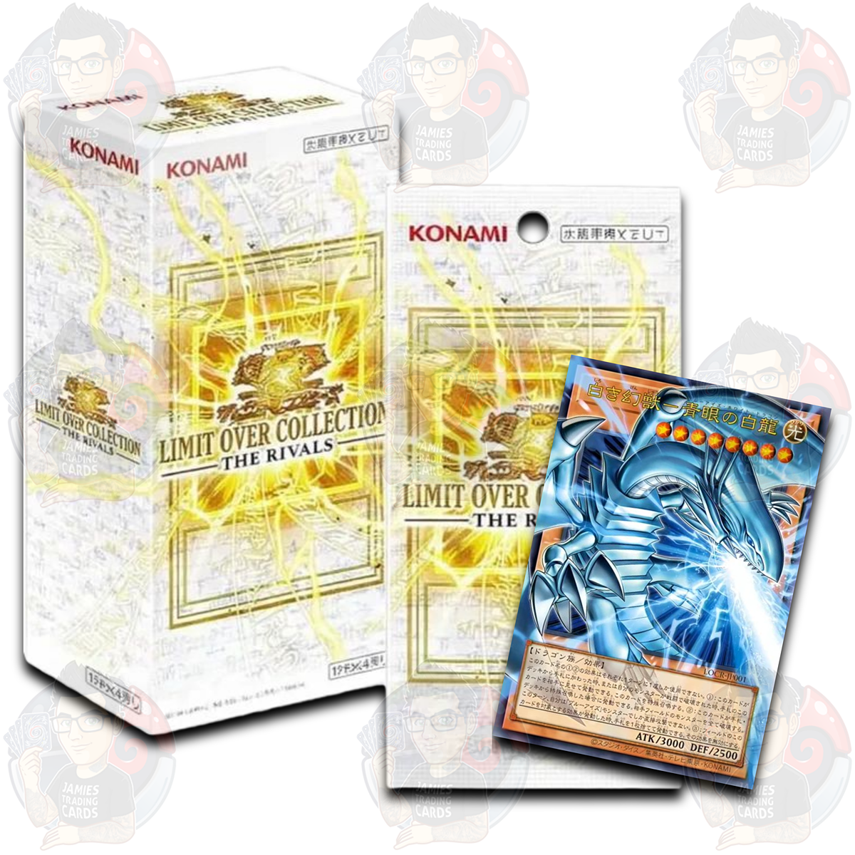 Limit Over Collection The Rivals Booster Box - Japanese Yugioh TCG Limit Over Collection The Rivals Booster Box - Japanese Yugioh TCG