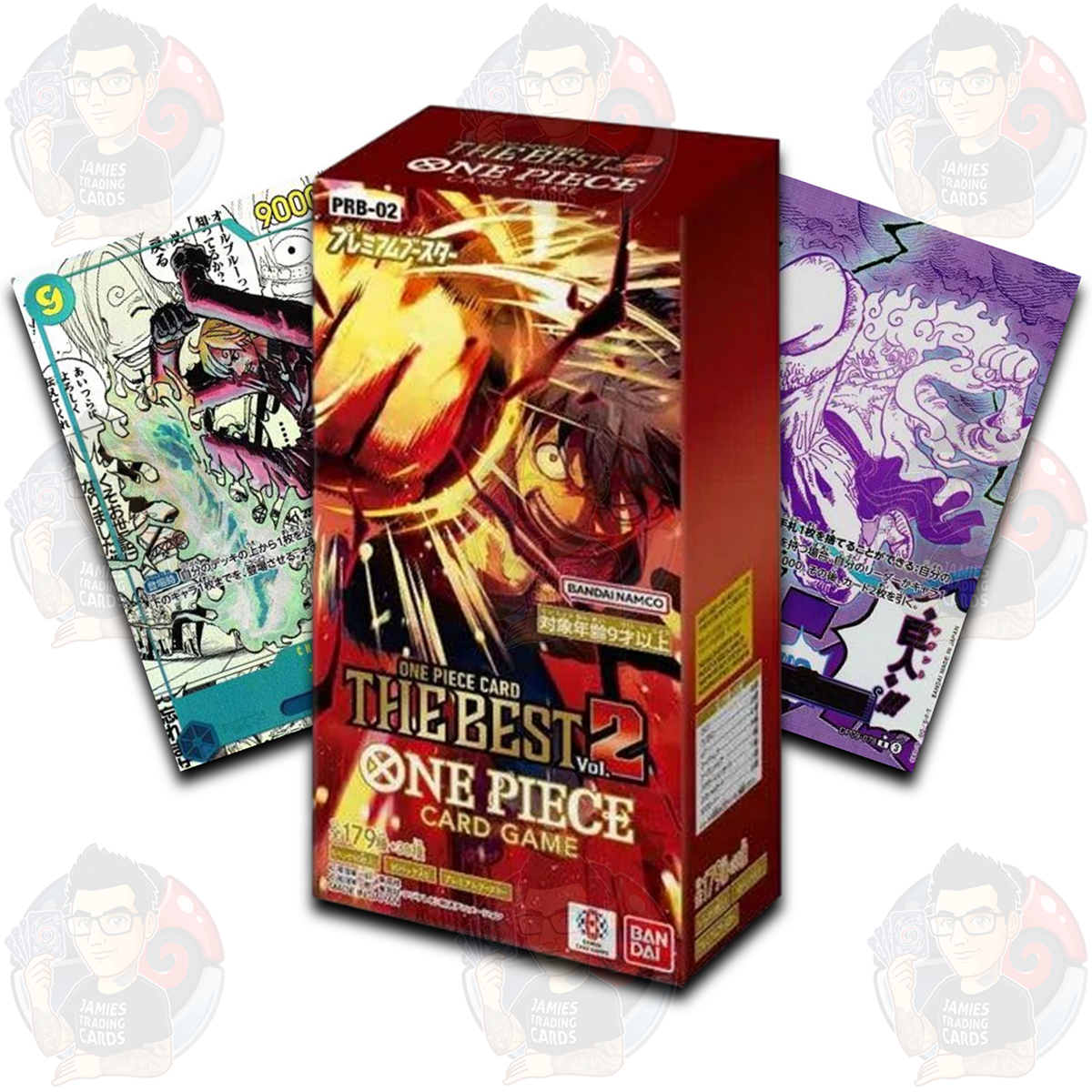 PRB-02 The Best Vol.2 Premium Booster Box - Japanese One Piece TCG