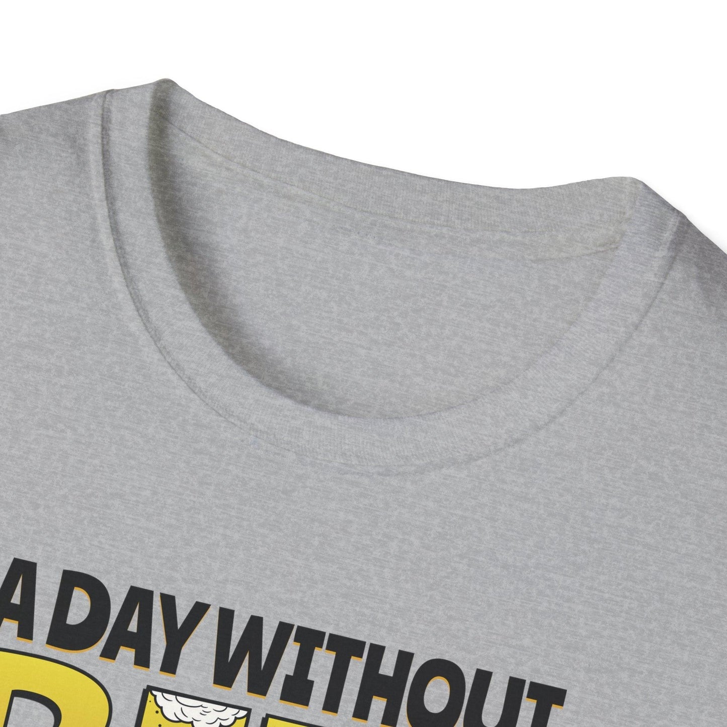 A Day Without Beer Adults Unisex Tee - Jamie's Trading Cards - JamiesTradingCards