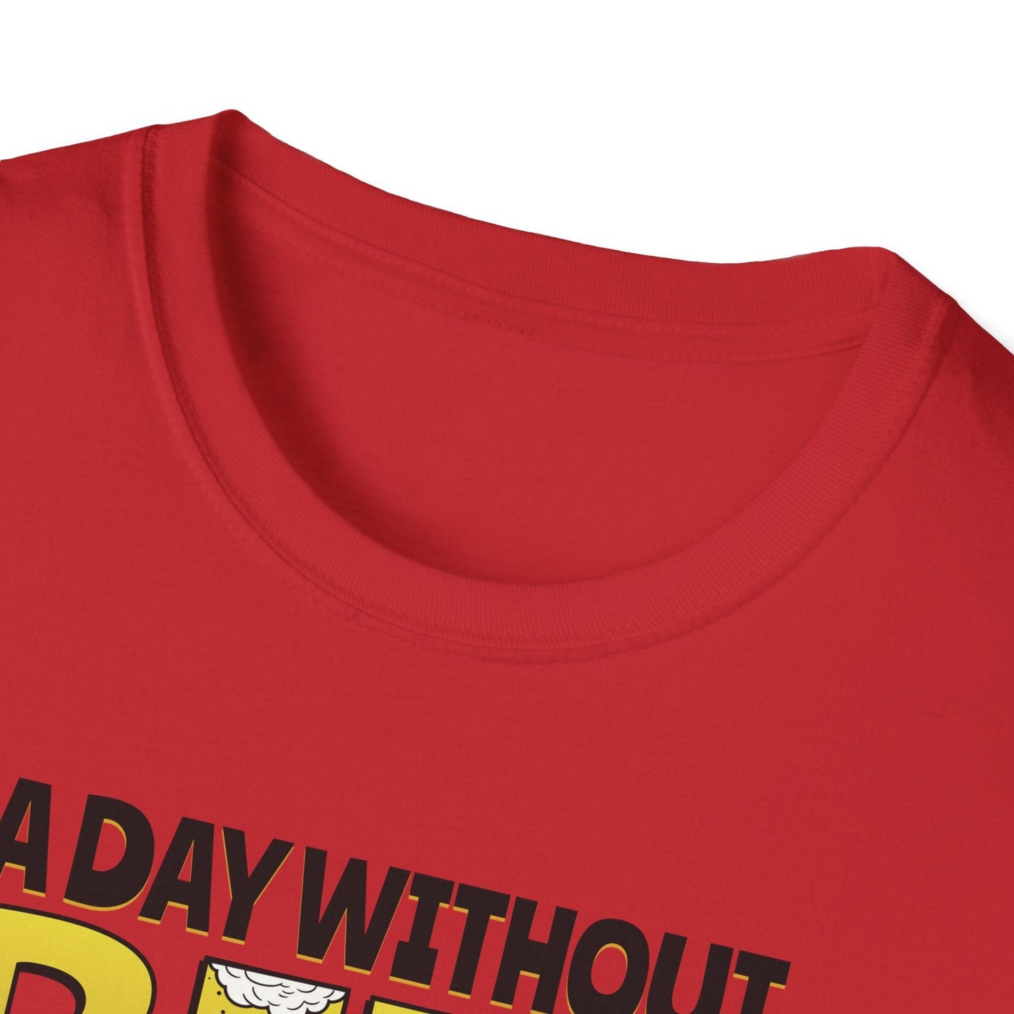 A Day Without Beer Adults Unisex Tee - Jamie's Trading Cards - JamiesTradingCards