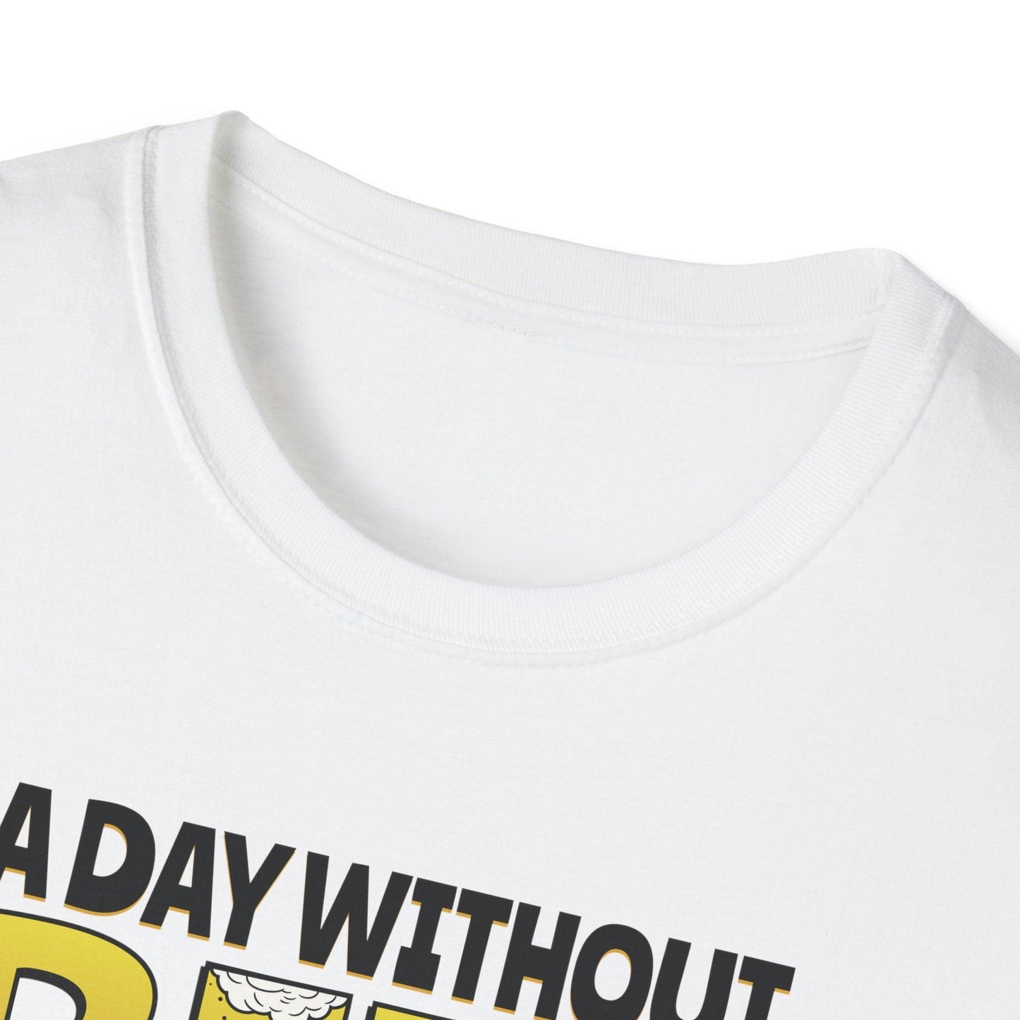 A Day Without Beer Adults Unisex Tee - Jamie's Trading Cards - JamiesTradingCards