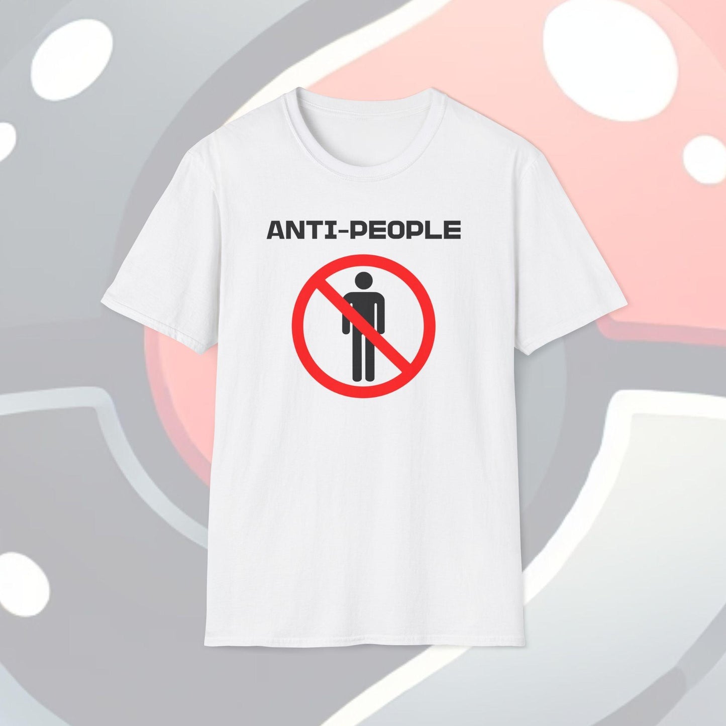 Anti People Adults Unisex Tee - Jamie's Trading Cards - JamiesTradingCards