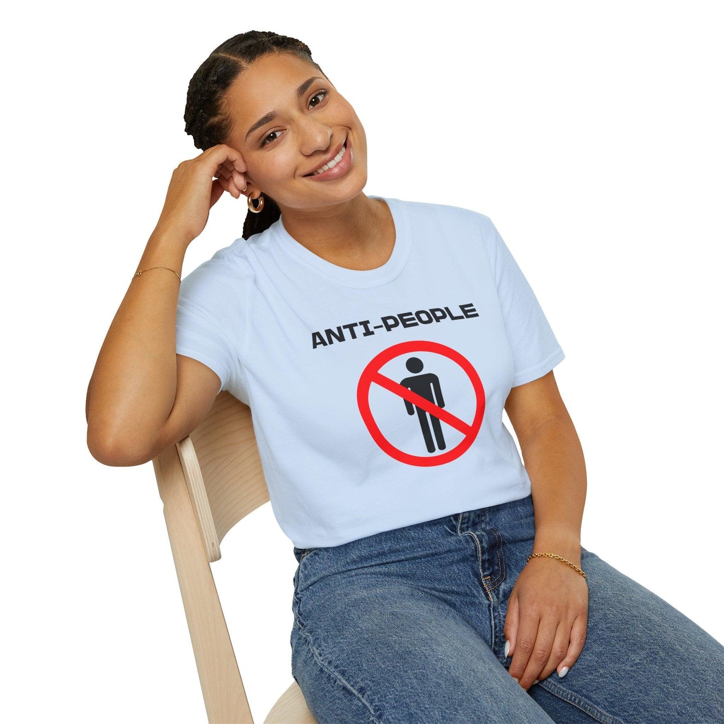 Anti People Adults Unisex Tee - Jamie's Trading Cards - JamiesTradingCards