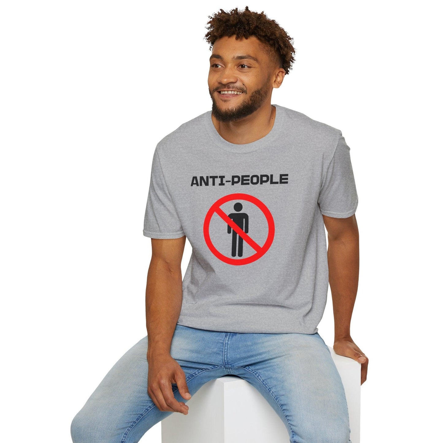 Anti People Adults Unisex Tee - Jamie's Trading Cards - JamiesTradingCards