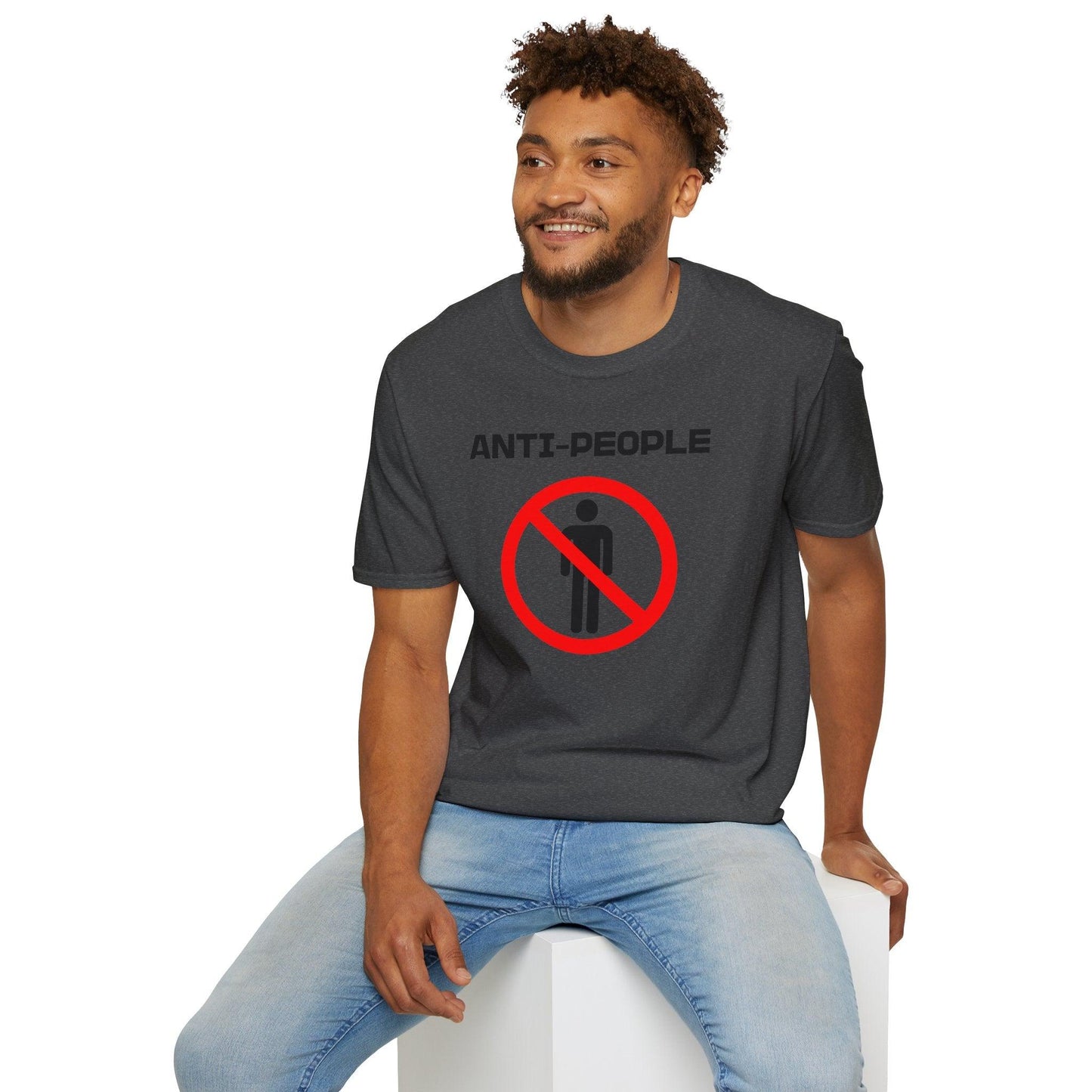 Anti People Adults Unisex Tee - Jamie's Trading Cards - JamiesTradingCards