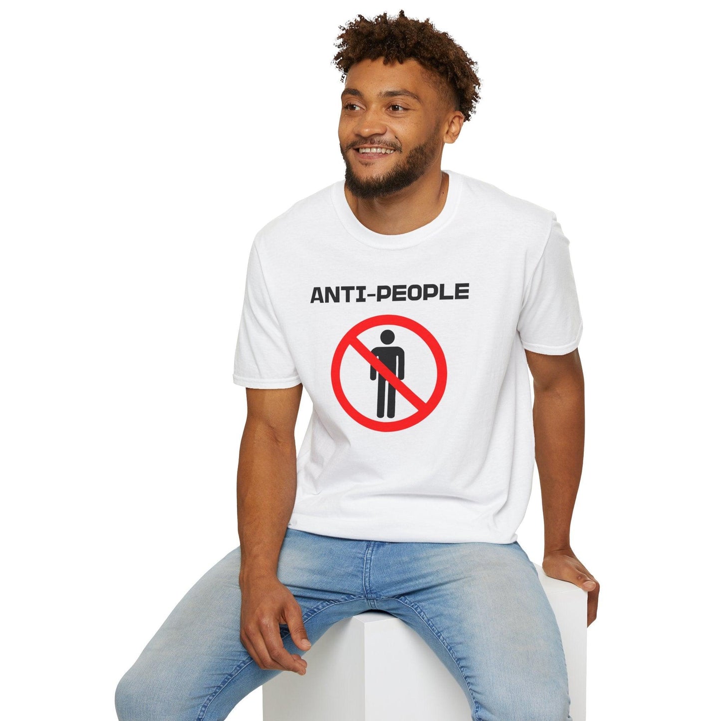 Anti People Adults Unisex Tee - Jamie's Trading Cards - JamiesTradingCards