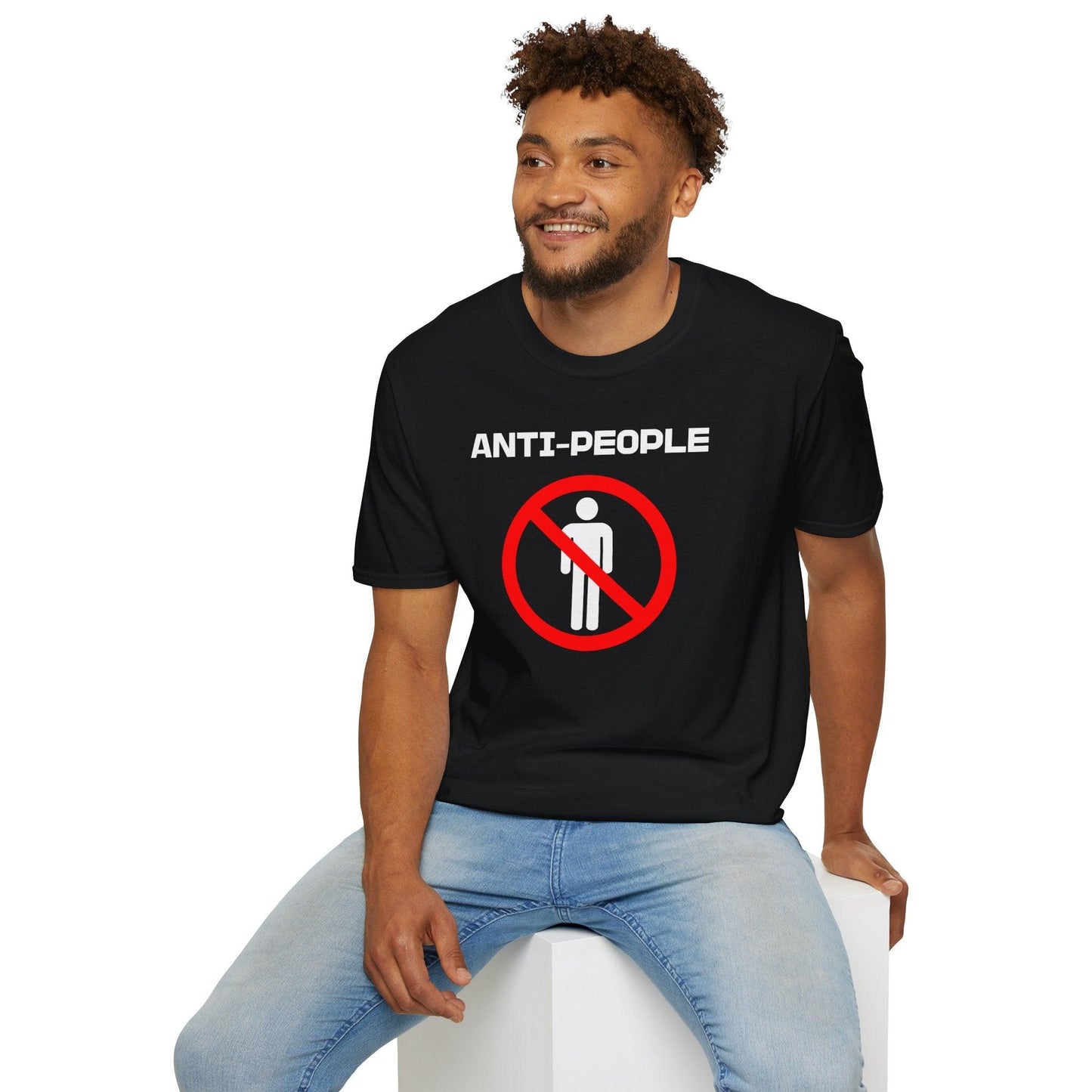 Anti People Adults Unisex Tee - Jamie's Trading Cards - JamiesTradingCards