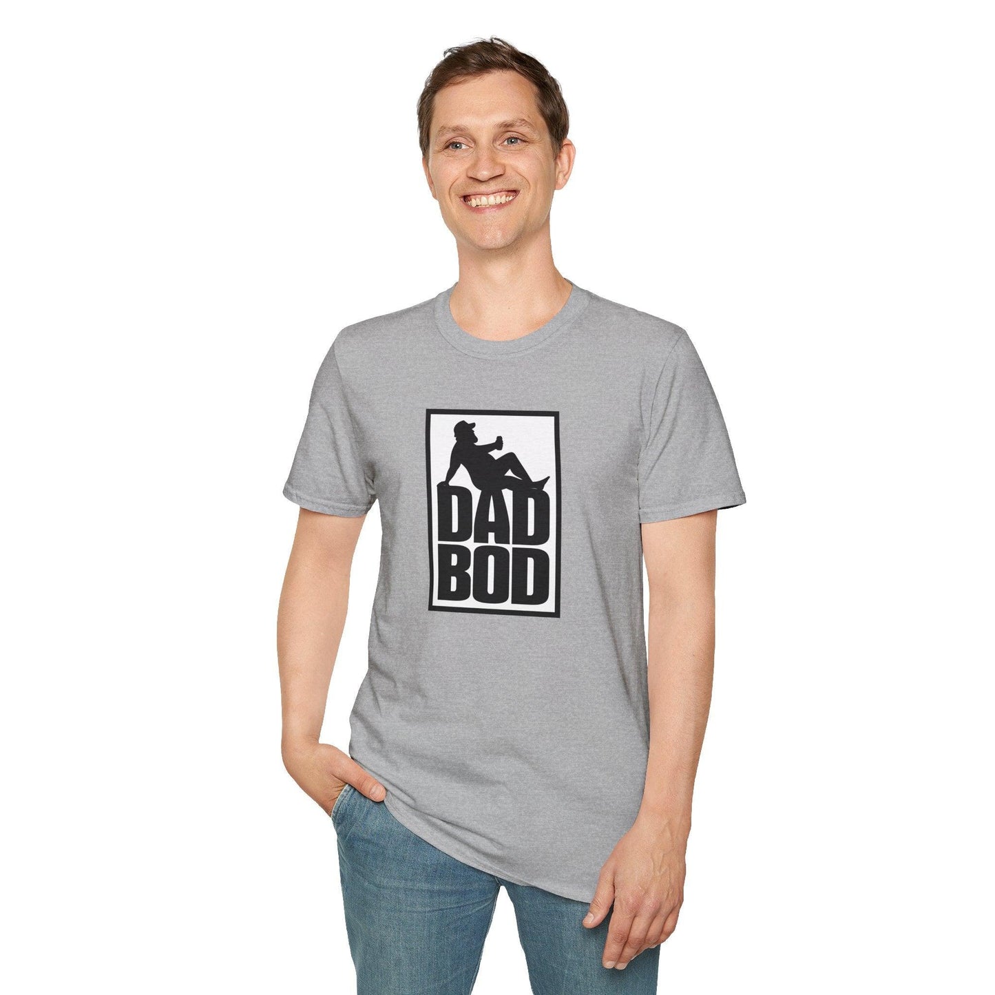 Dad Bod Adults Unisex Tee - Jamie's Trading Cards - JamiesTradingCards