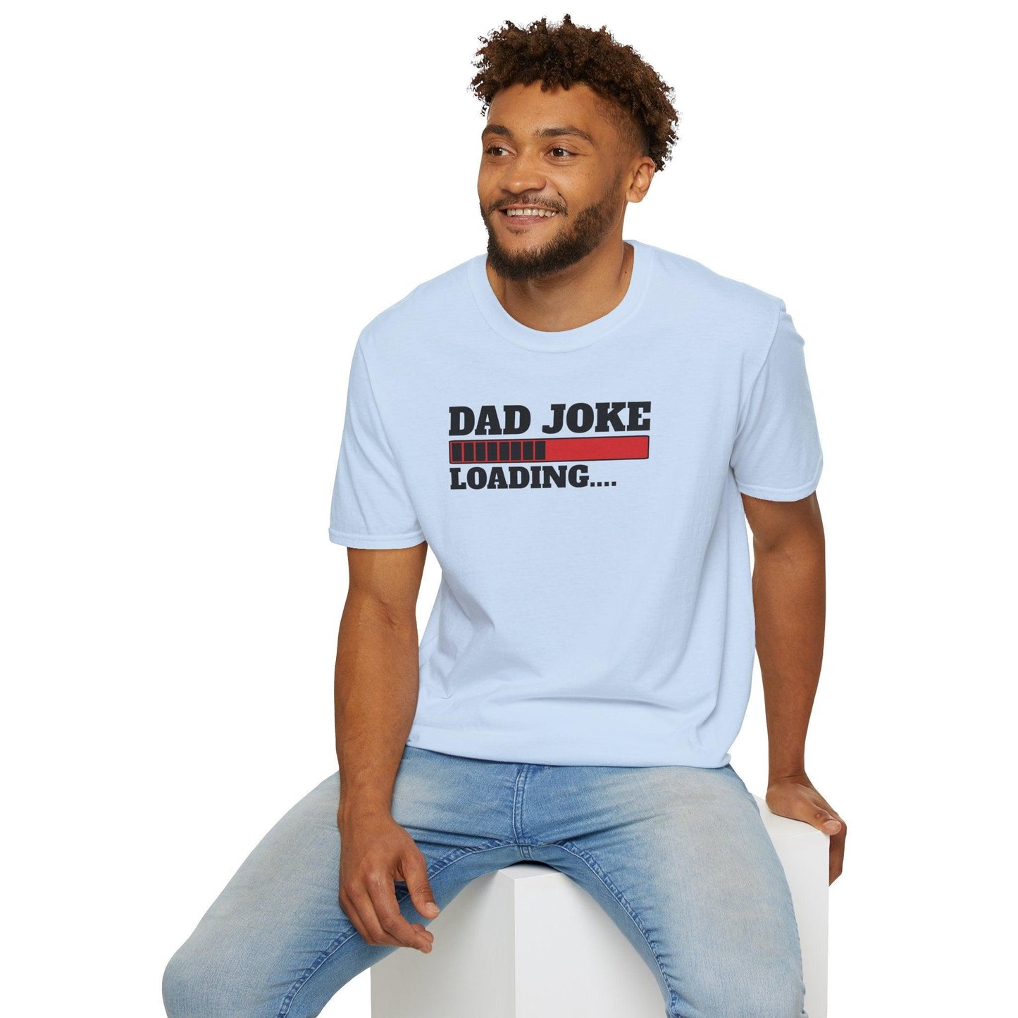 Dad Joke Loading Adults Unisex Tee - Jamie's Trading Cards - JamiesTradingCards