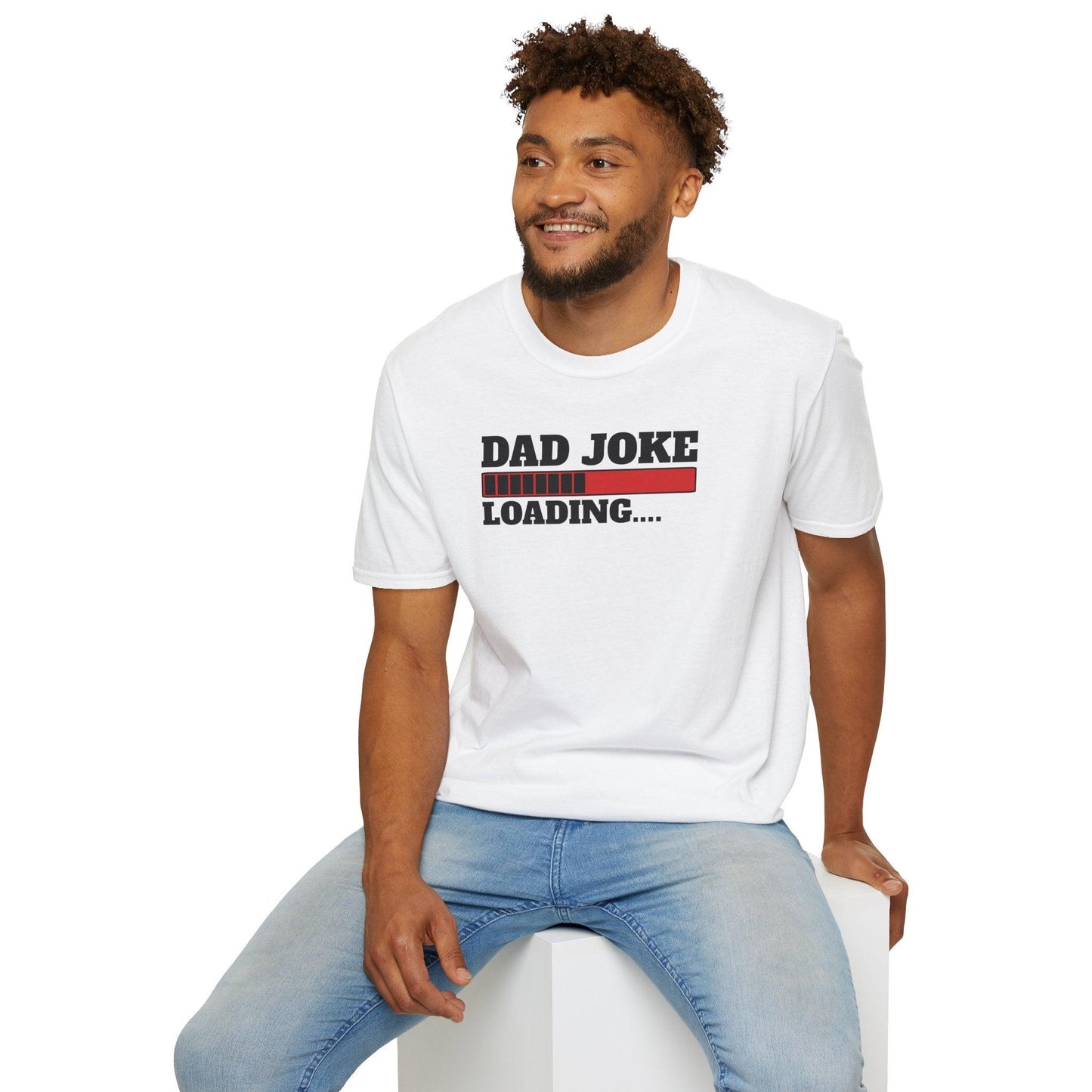 Dad Joke Loading Adults Unisex Tee - Jamie's Trading Cards - JamiesTradingCards