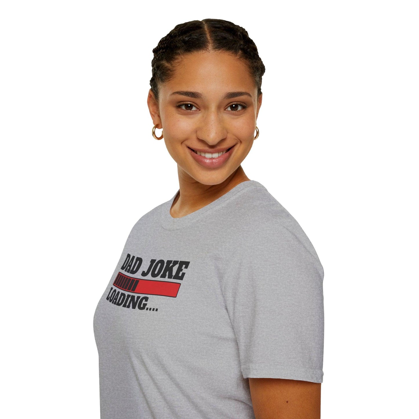 Dad Joke Loading Adults Unisex Tee - Jamie's Trading Cards - JamiesTradingCards