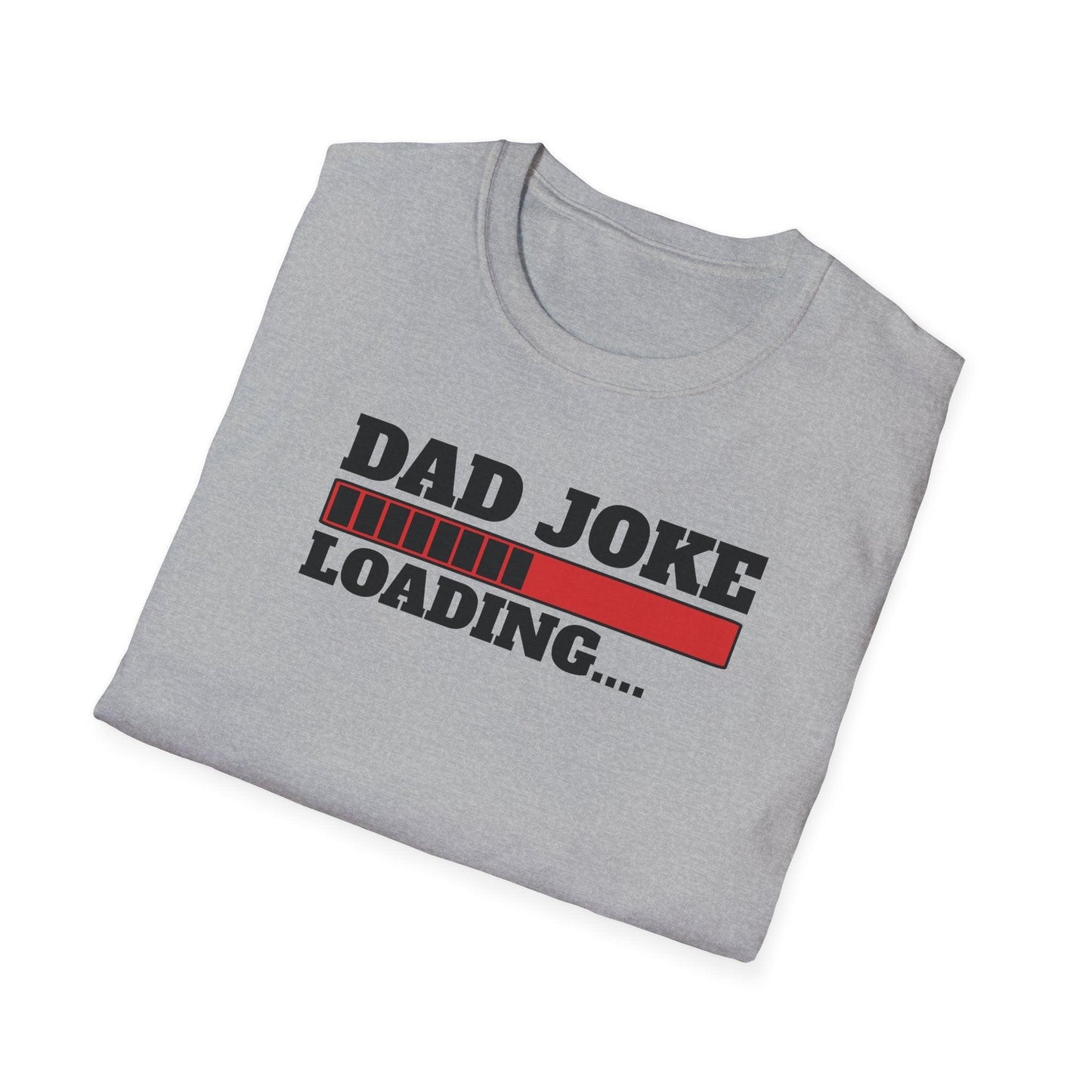 Dad Joke Loading Adults Unisex Tee - Jamie's Trading Cards - JamiesTradingCards