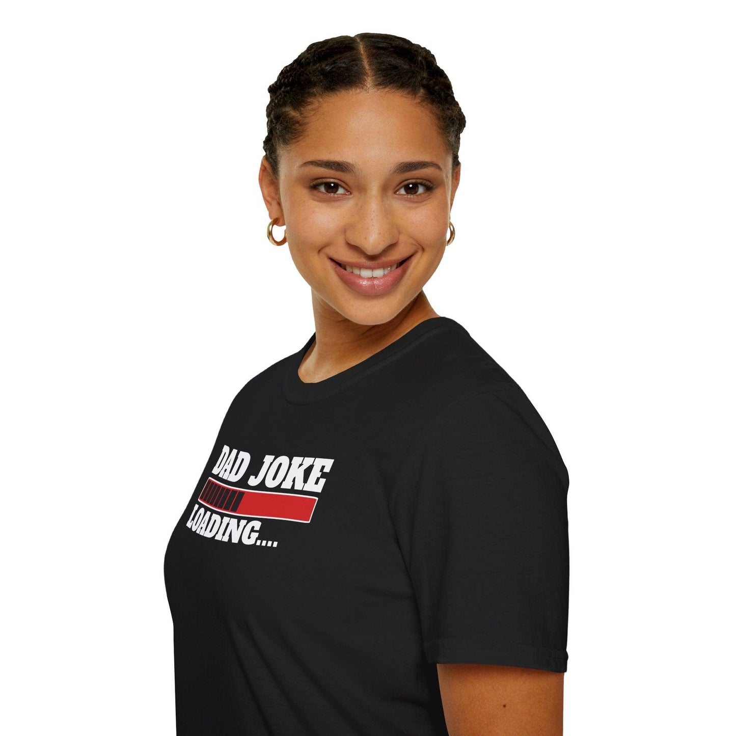 Dad Joke Loading Adults Unisex Tee - Jamie's Trading Cards - JamiesTradingCards