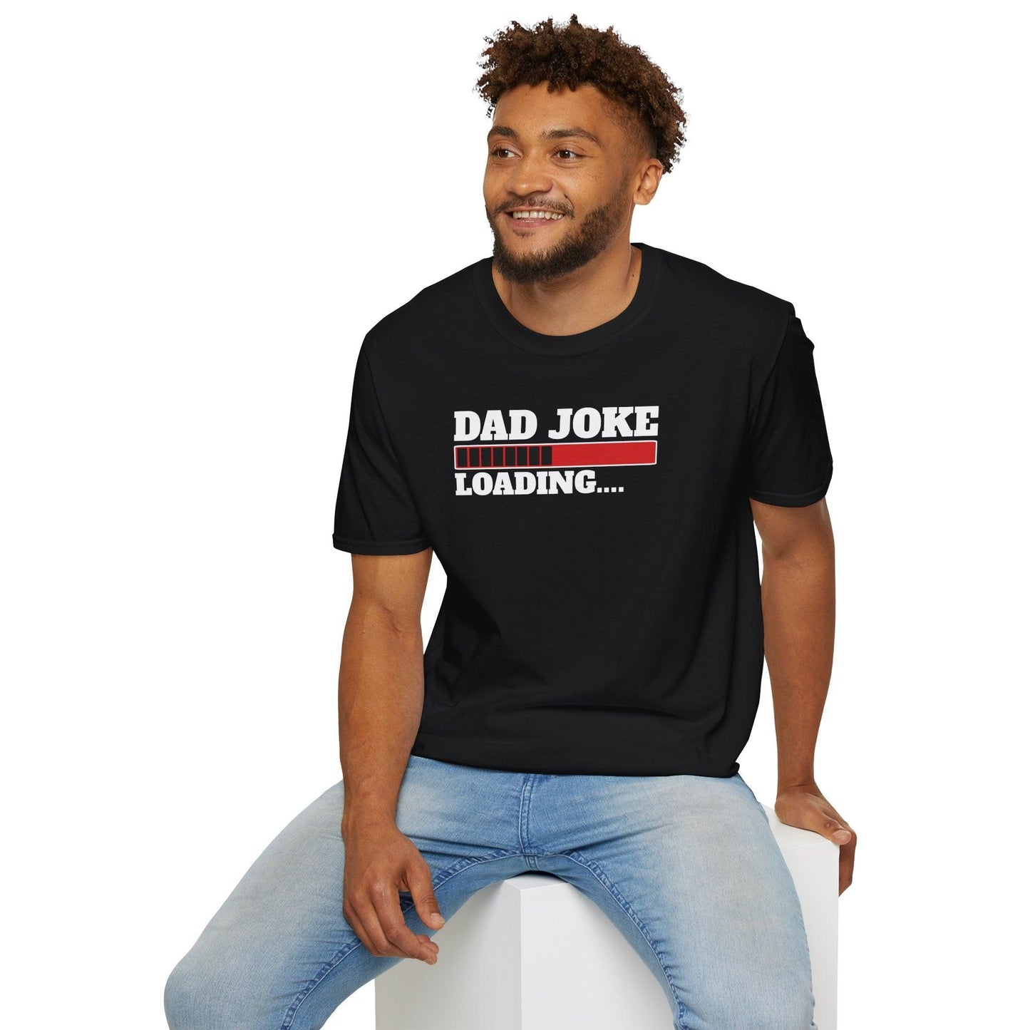 Dad Joke Loading Adults Unisex Tee - Jamie's Trading Cards - JamiesTradingCards
