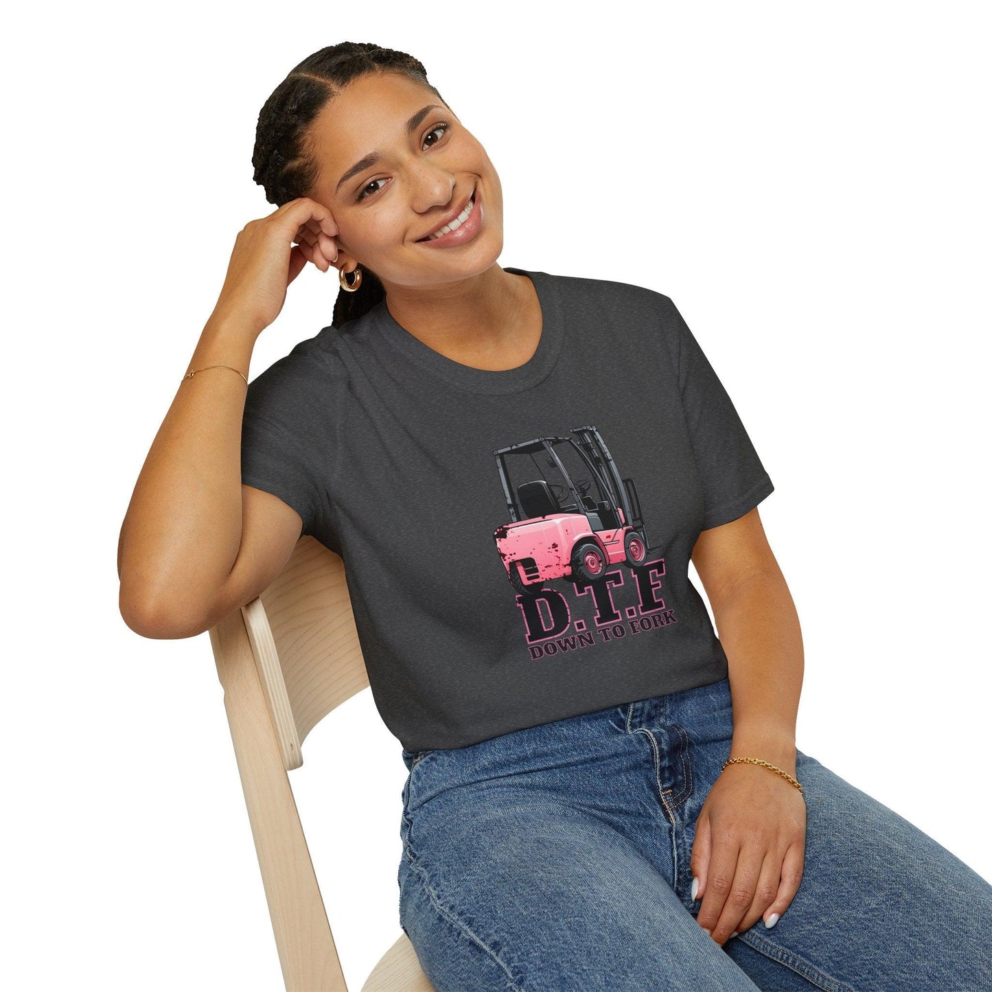 Down To Fork Adults Unisex Tee - Jamie’s Trading Cards - JamiesTradingCards