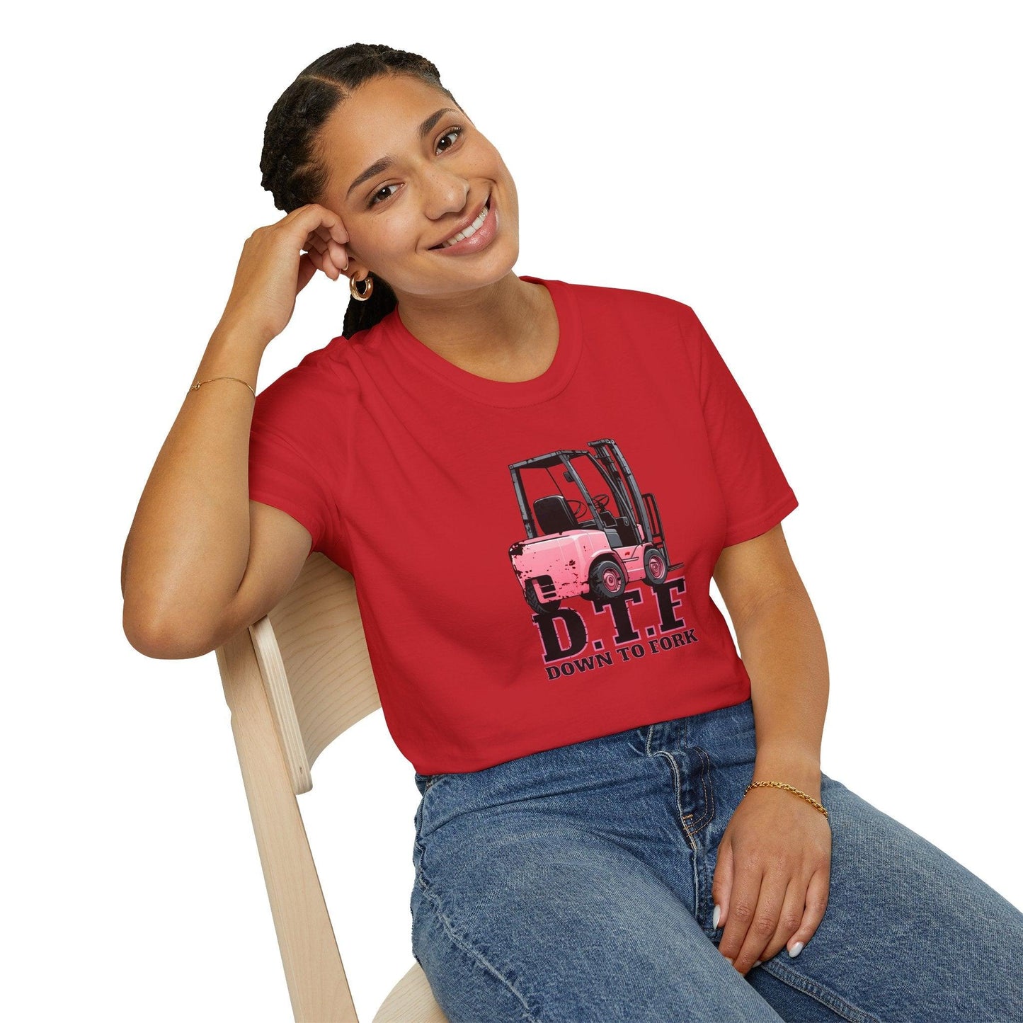 Down To Fork Adults Unisex Tee - Jamie’s Trading Cards - JamiesTradingCards