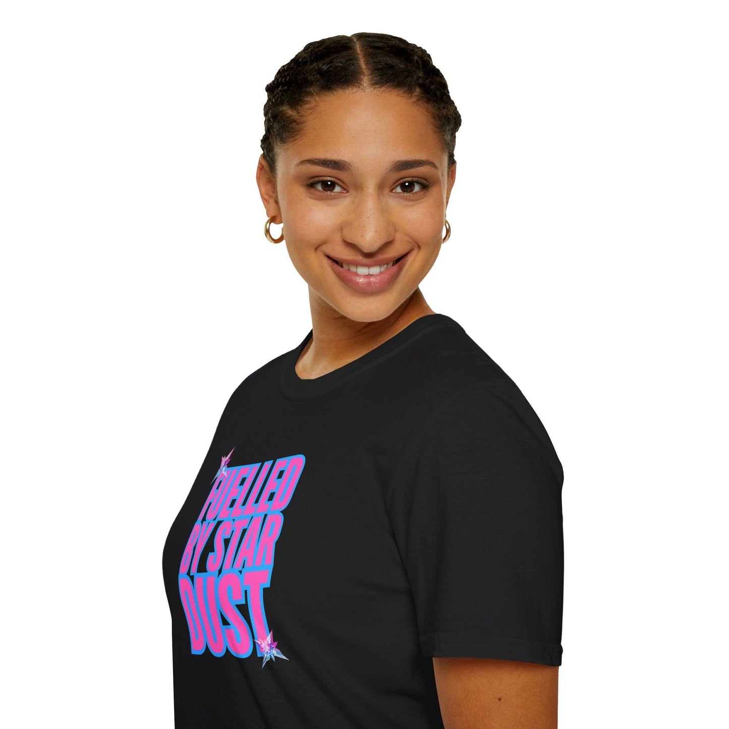 Fuelled By Stardust Adults Unisex Tee - Jamie's Trading Cards - JamiesTradingCards