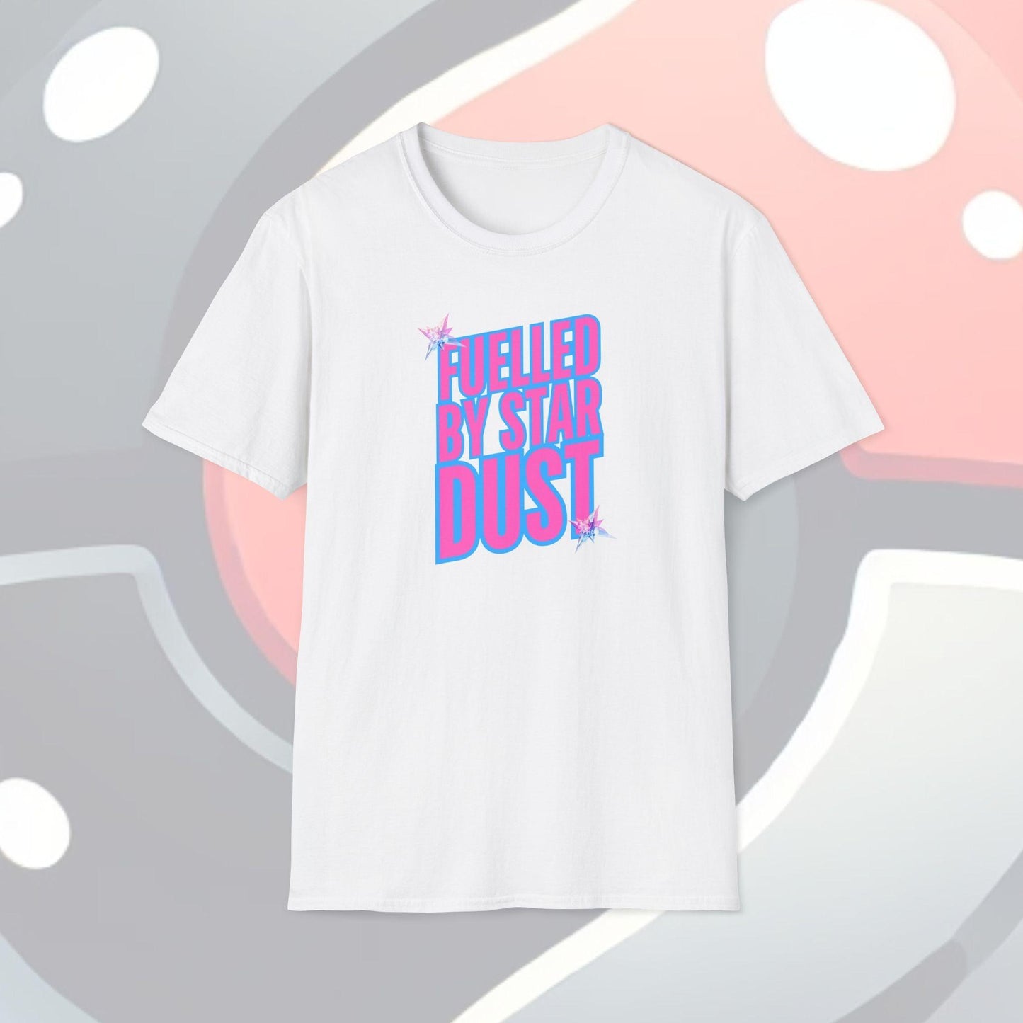 Fuelled By Stardust Adults Unisex Tee - Jamie's Trading Cards - JamiesTradingCards