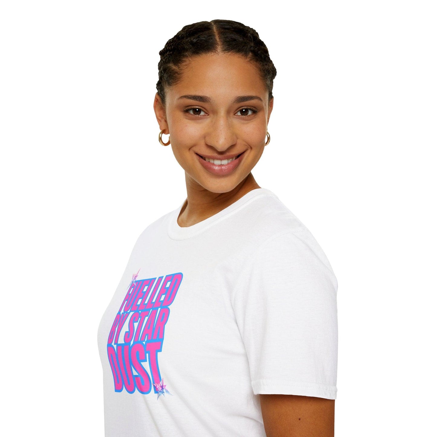 Fuelled By Stardust Adults Unisex Tee - Jamie's Trading Cards - JamiesTradingCards